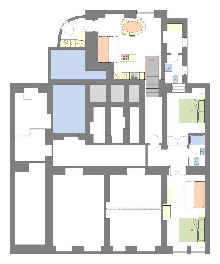Apartmán Modern And Spacious In Center